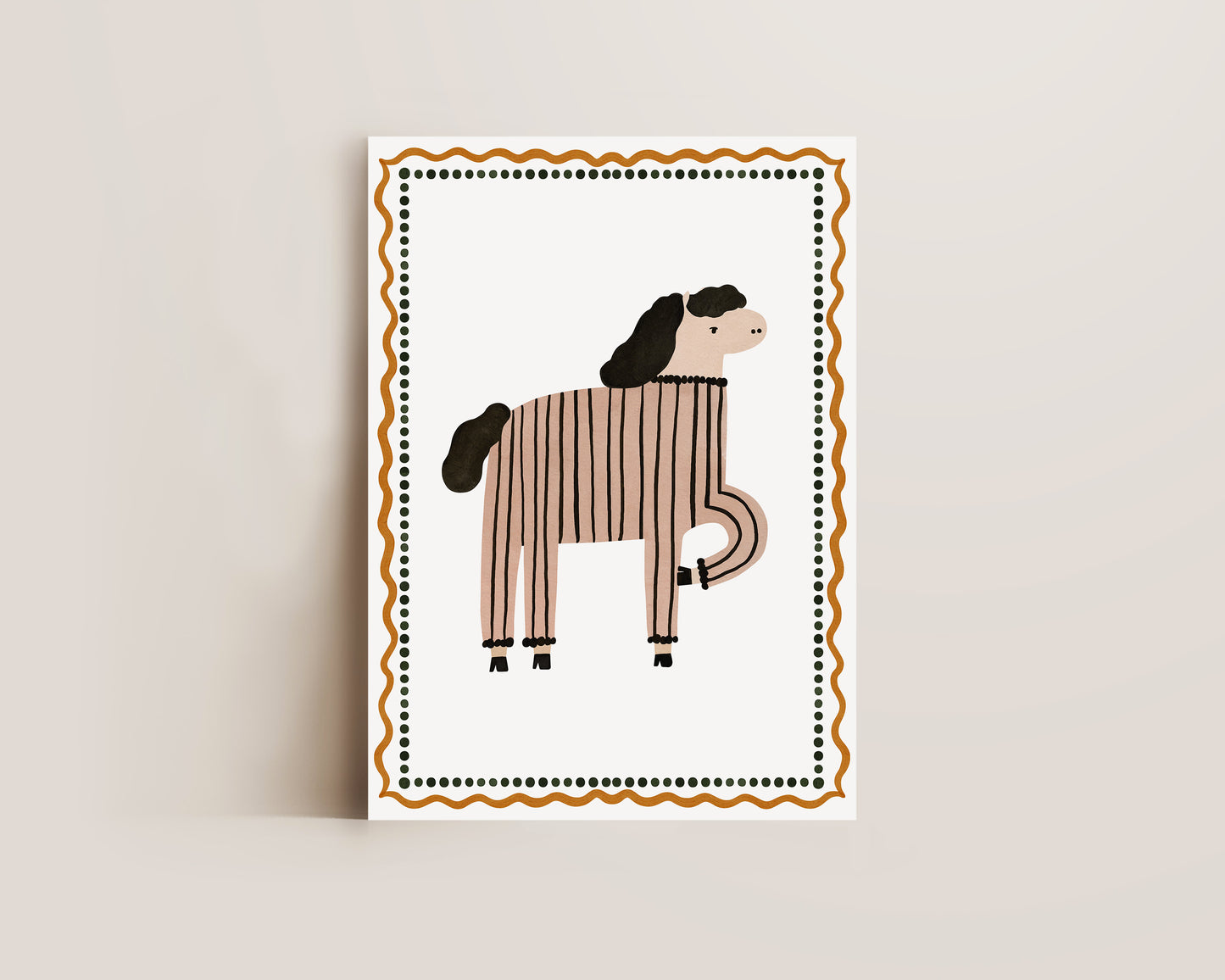 Boho Horse Print