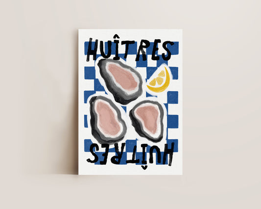 Huitres Print