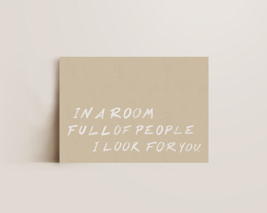 Room Of People Print