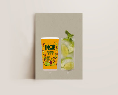 Inch's & Mojito Print