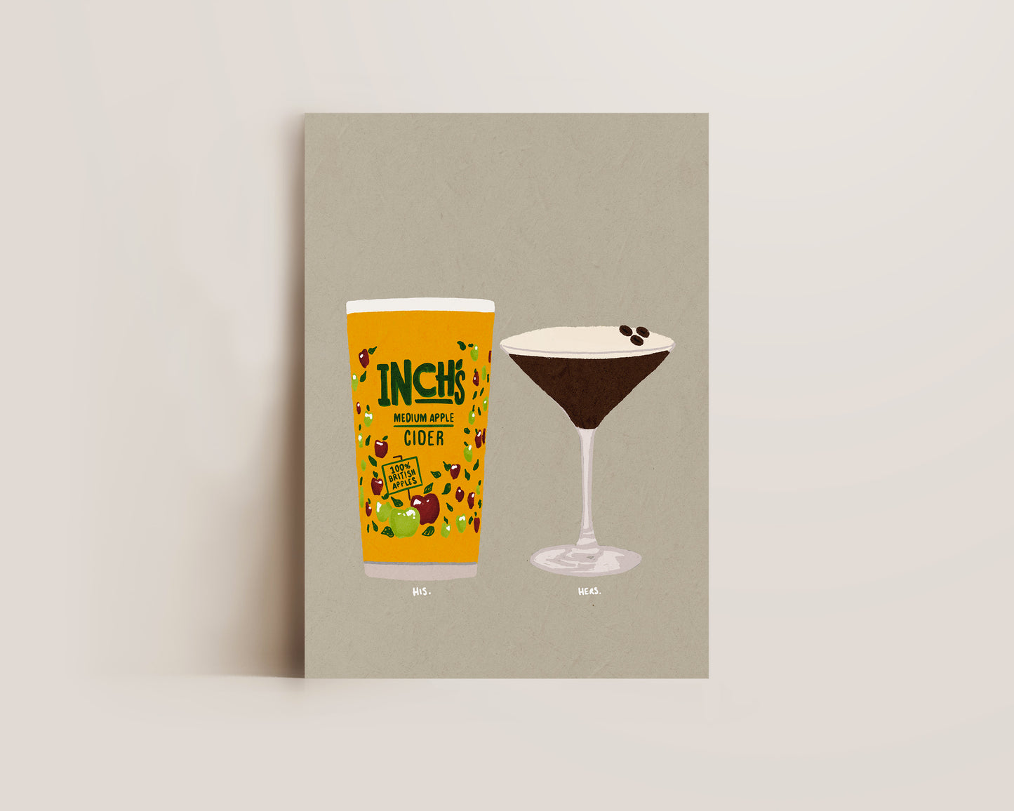 Inch's & Espresso Martini Print