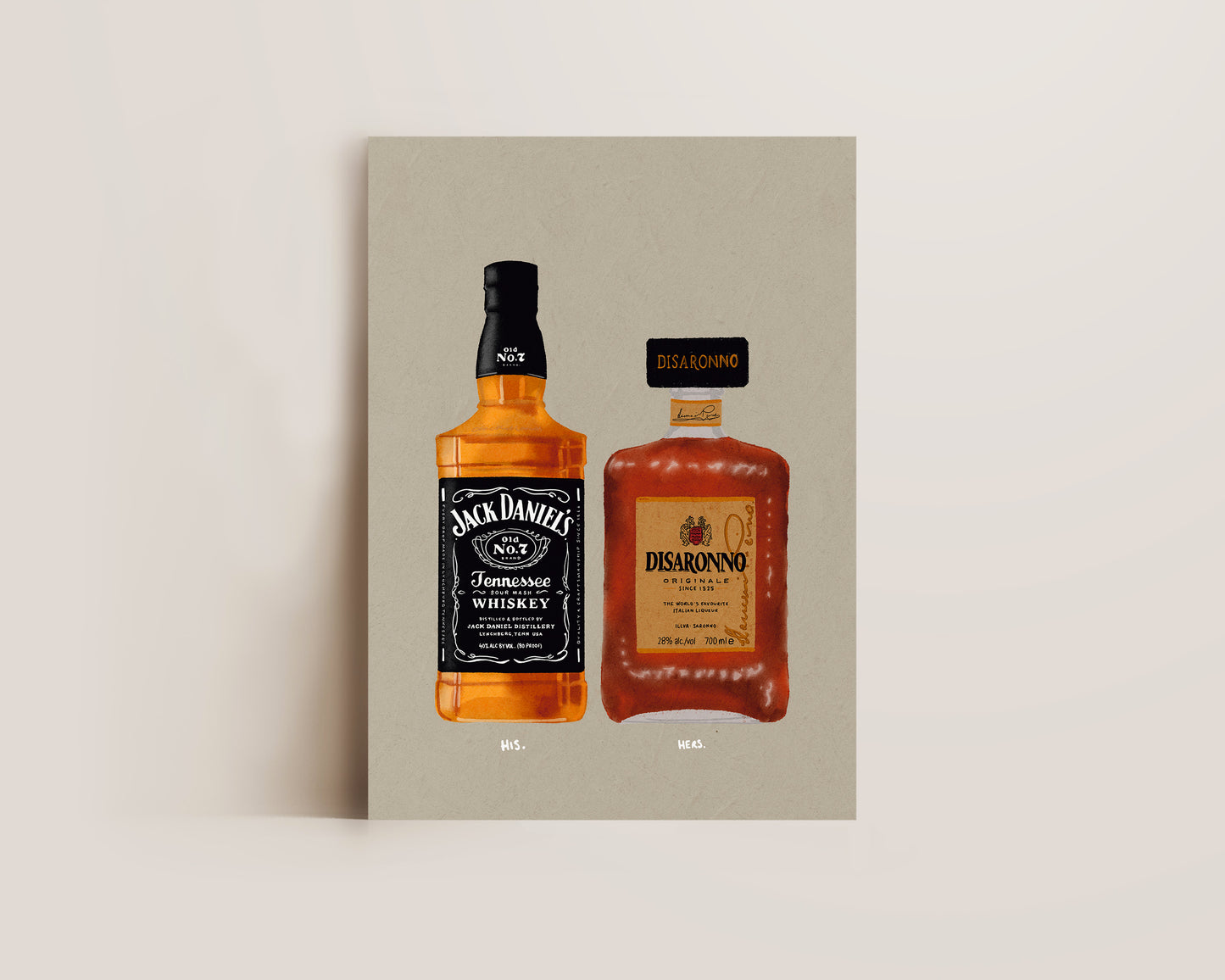 Jack Daniel's & Disaronno Print