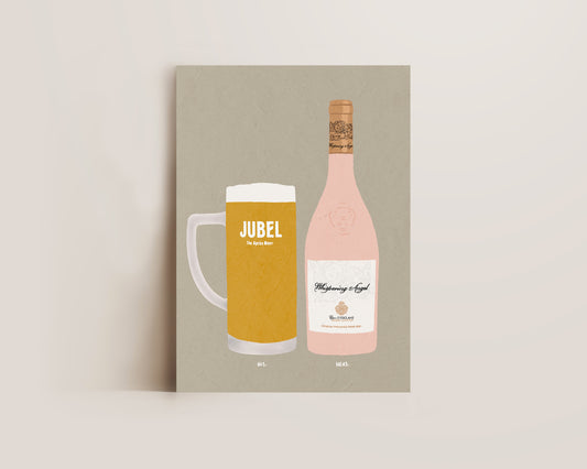 Jubel & Whispering Angel Print