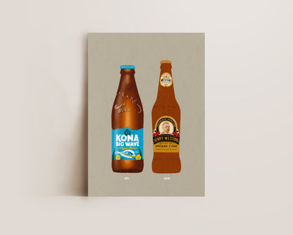 Kona Big Wave & Henry Westons Print