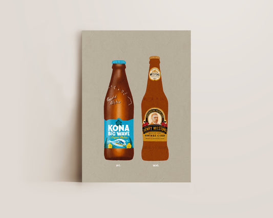 Kona Big Wave & Henry Westons Print