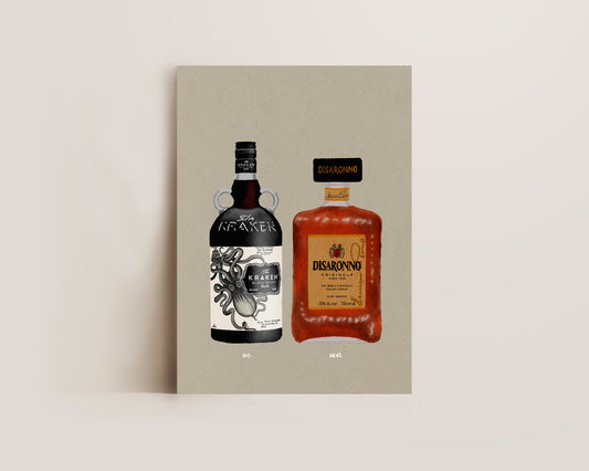 Kraken & Disaronno Print