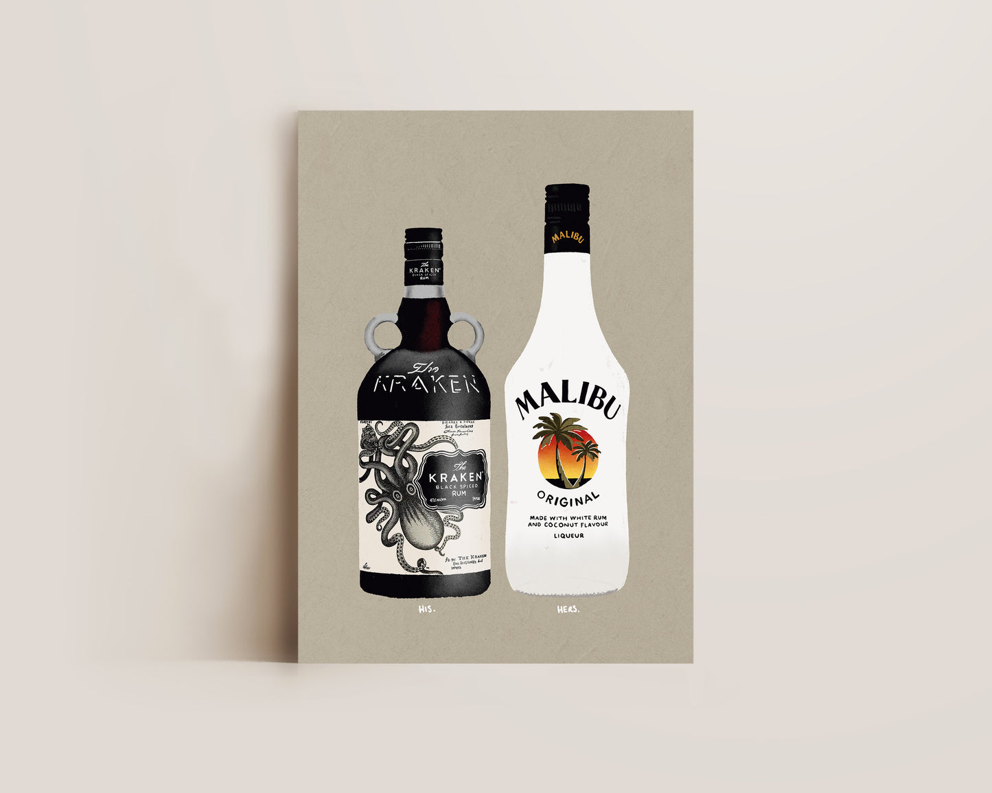 Kraken & Malibu Print