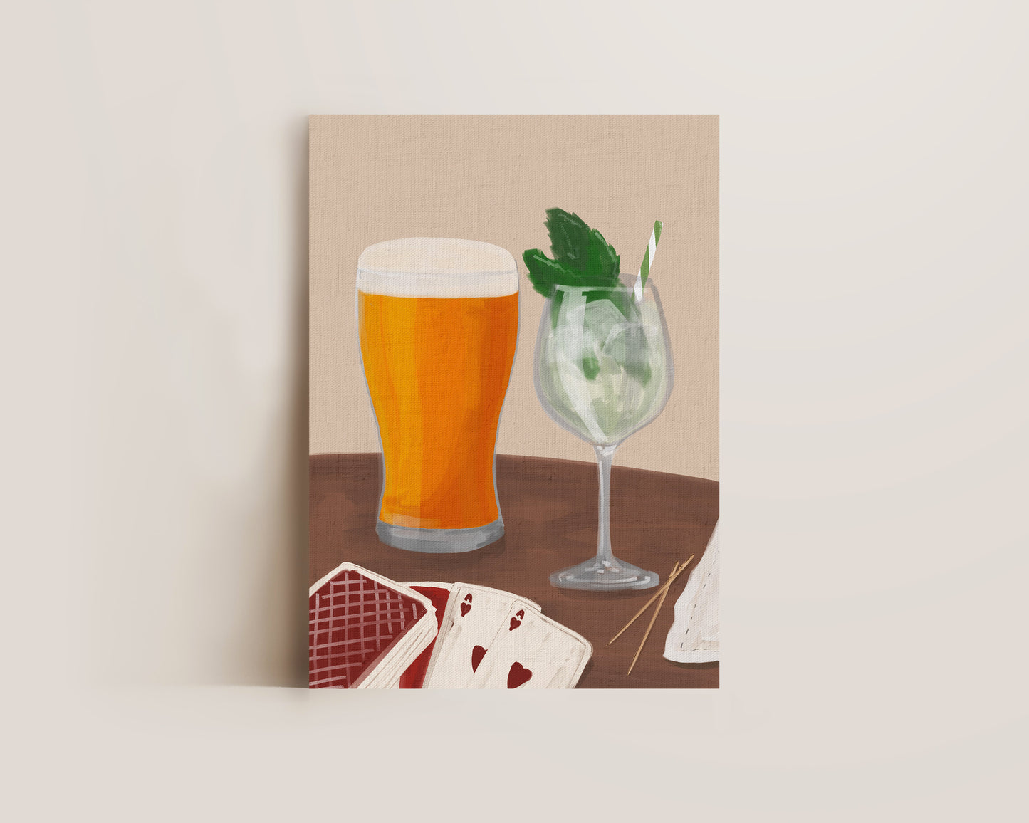 Lager & Hugo Spritz Date Night Print