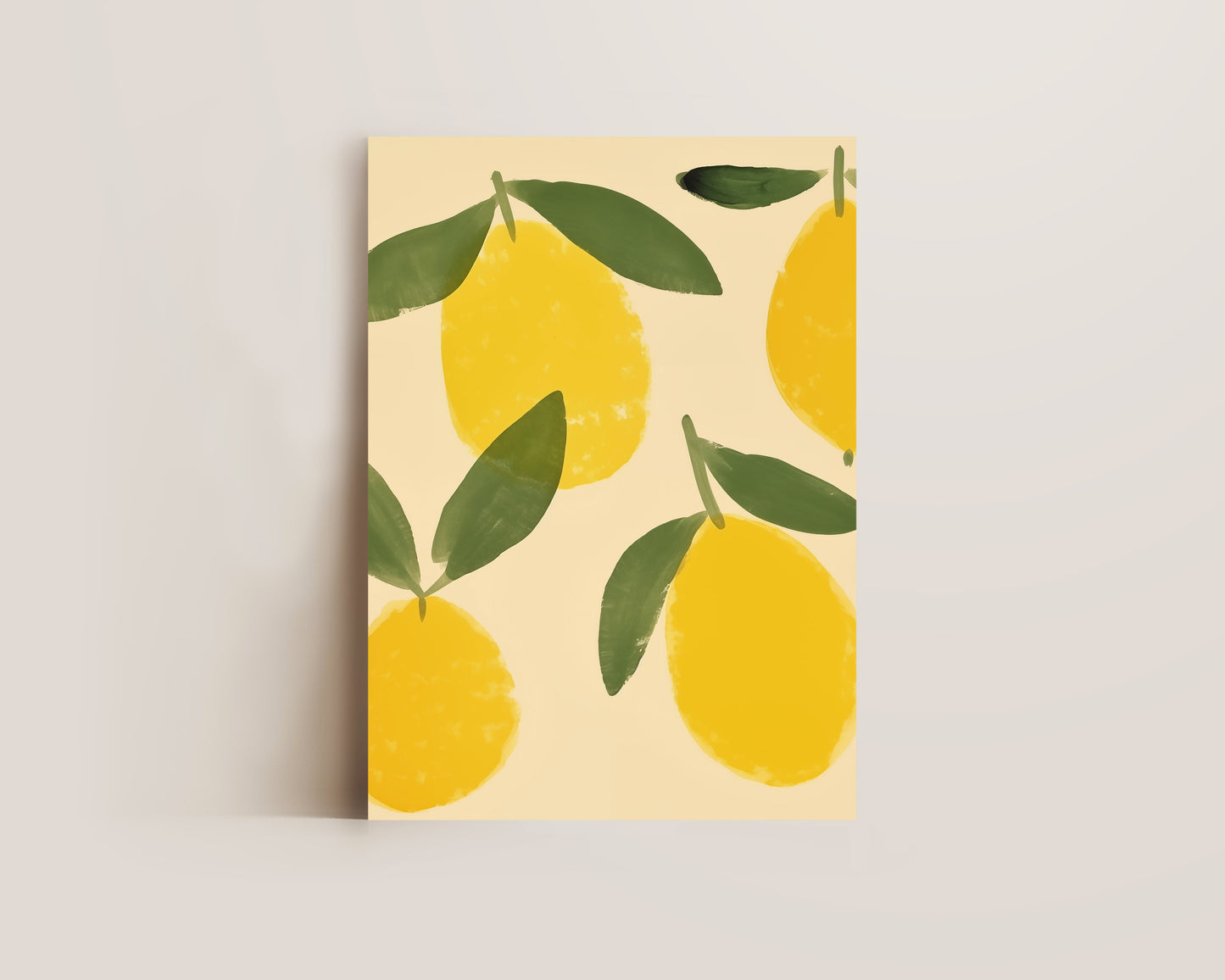 Lemons Art Print
