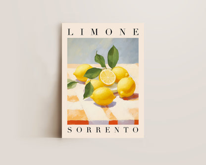 Limone Sorrento Print