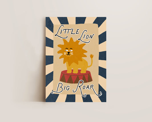 Little Lion Big Roar Print