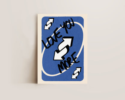 Love You More Blue Print