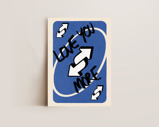 Love You More Blue Print