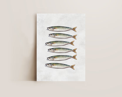 Mackerel Print