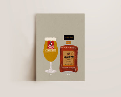 Madri & Disaronno Print