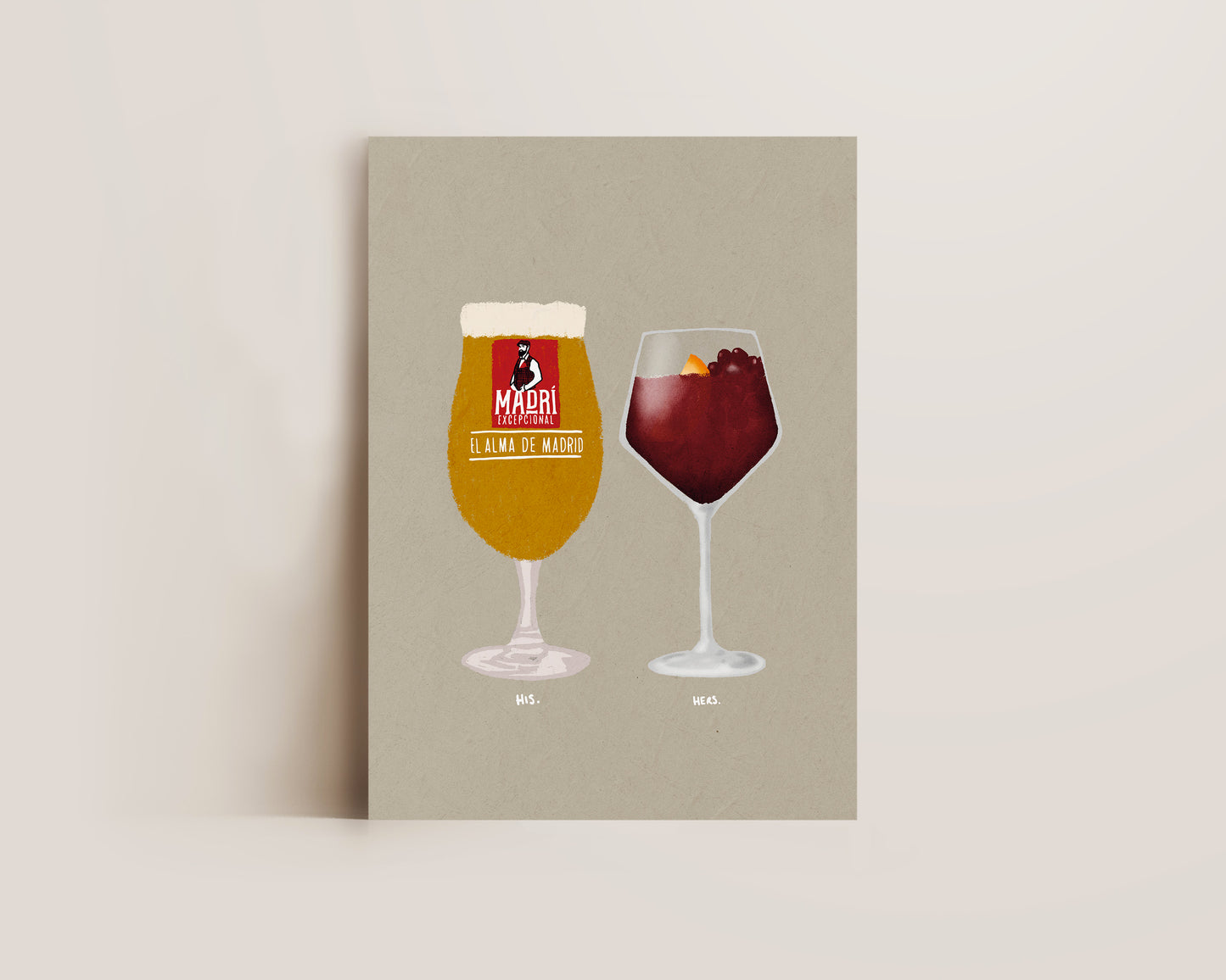 Madri & Sangria Print