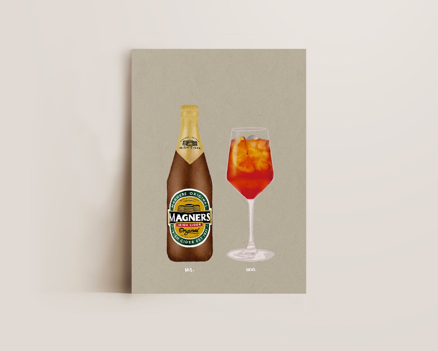 Magners & Aperol Spritz Print