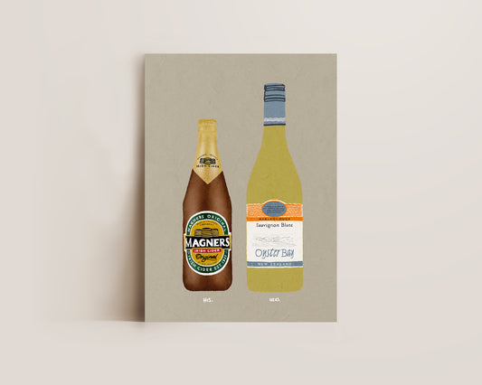 Magners & Oyster Bay Print