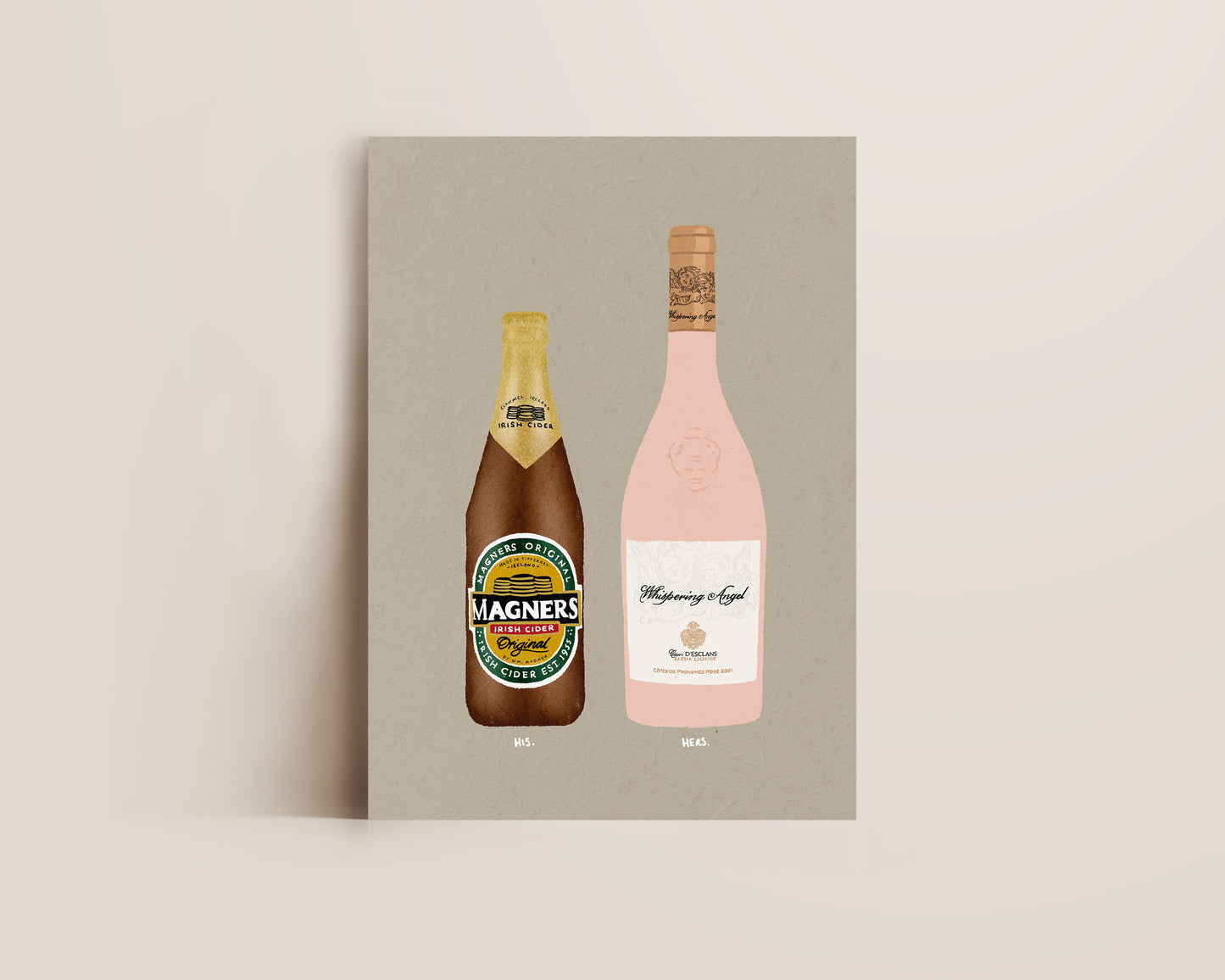 Magners & Whispering Angel Print