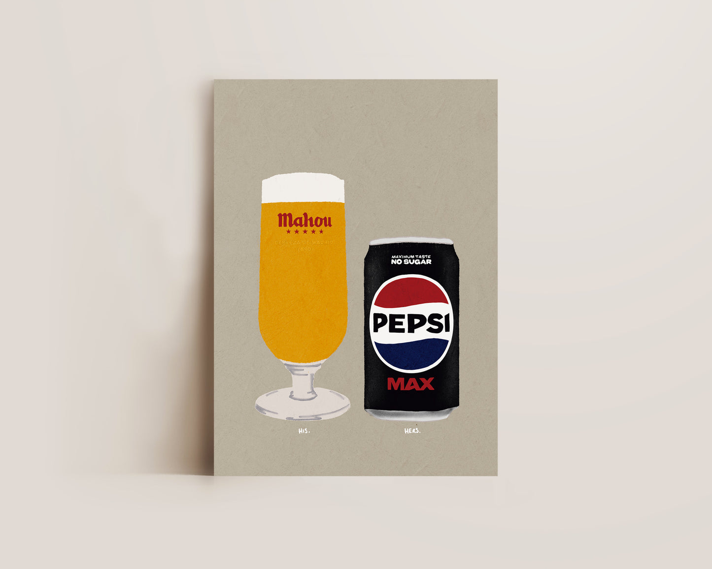 Mahou & Pepsi Max Print