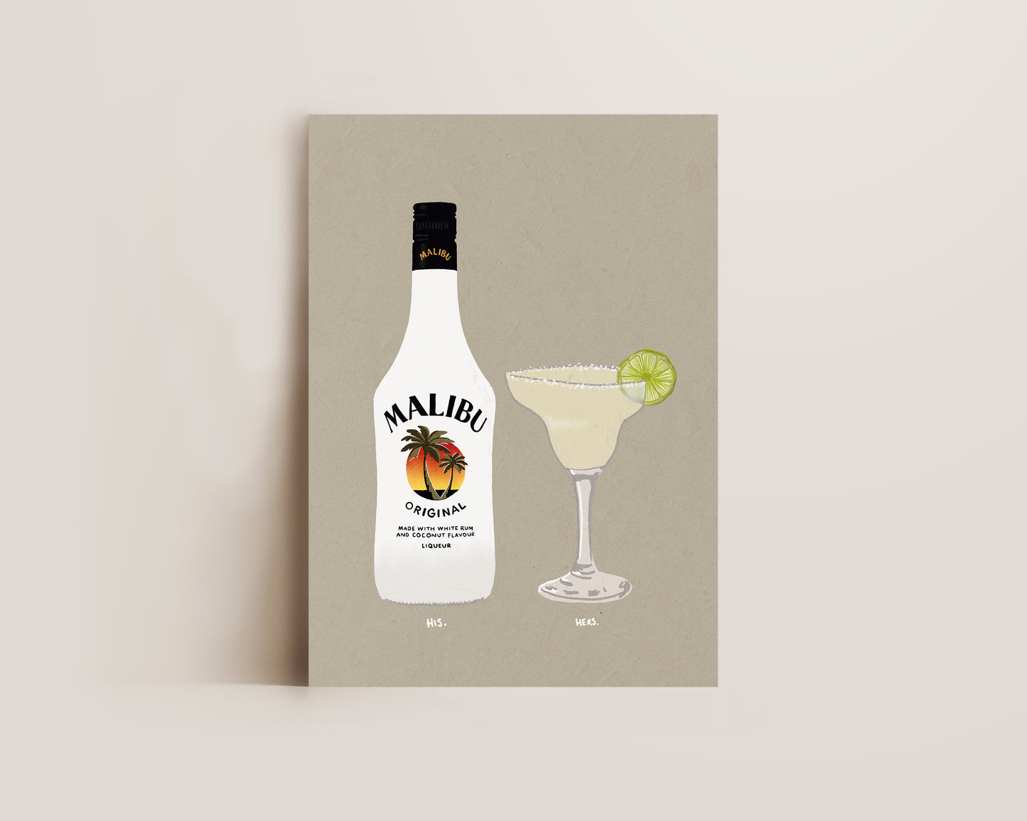 Malibu & Margarita Print