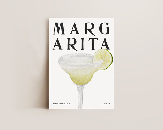 Margarita No. 2 Cocktail Print