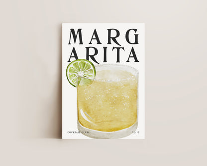 Margarita Cocktail Print