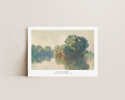 Claude Monet - The Seine