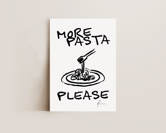 More Pasta Please Print