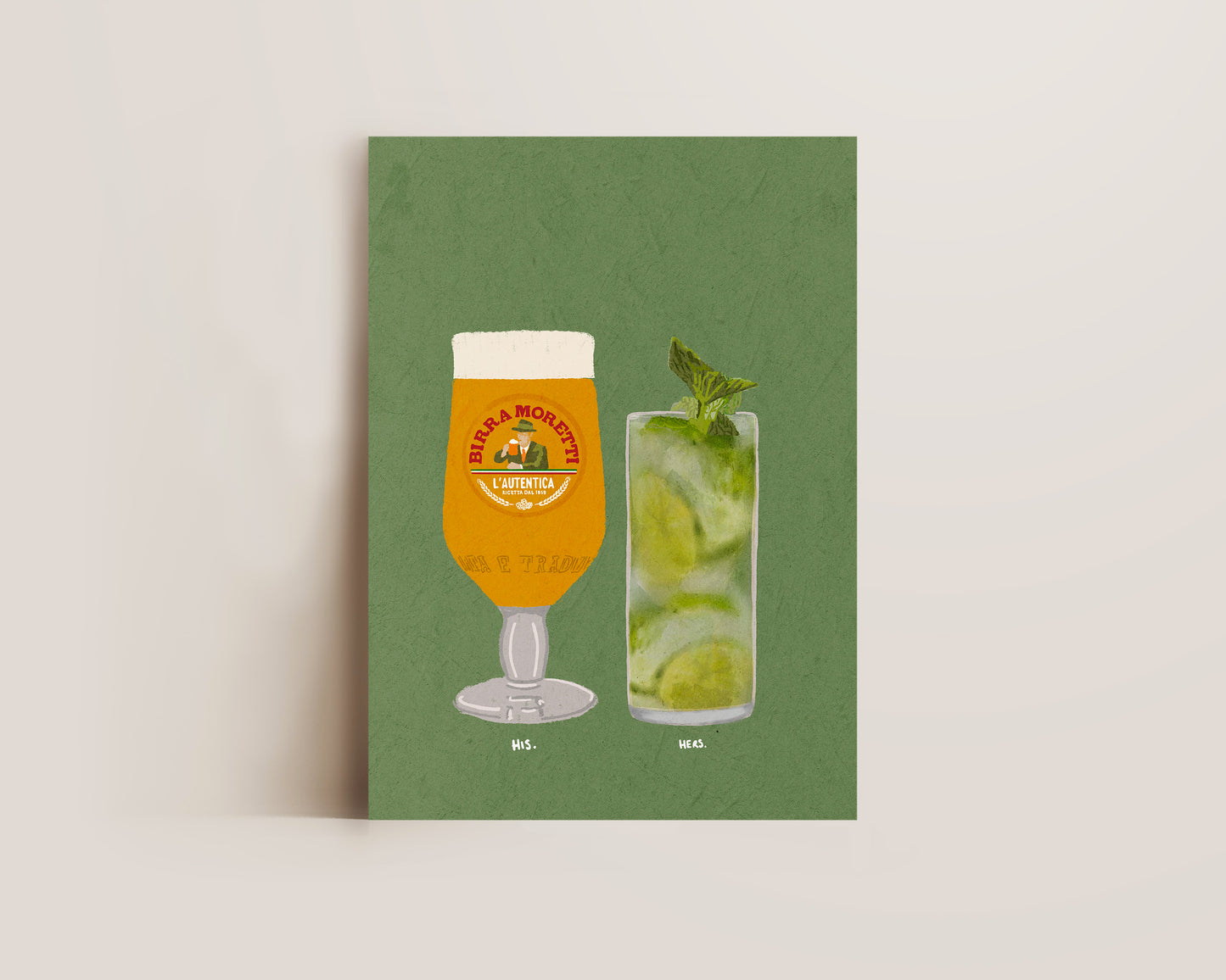 Moretti & Mojito Print