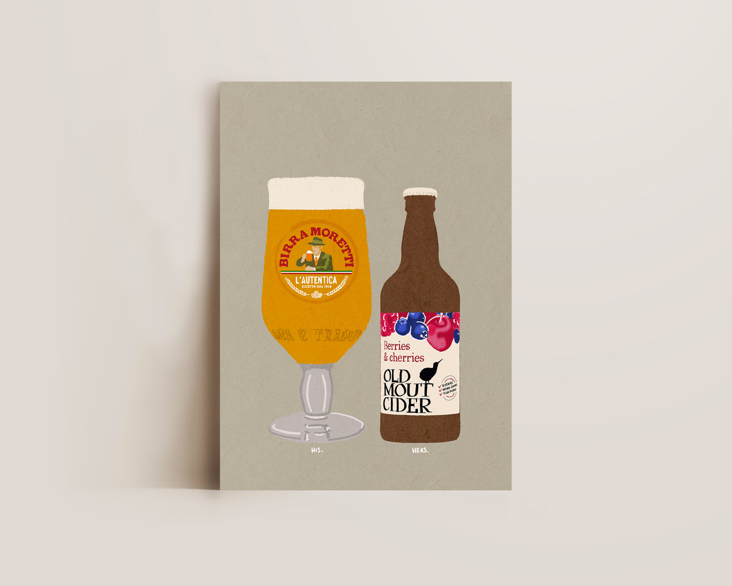 Moretti & Old Mout Berries & Cherries Print