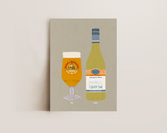 Moretti & Oyster Bay Print