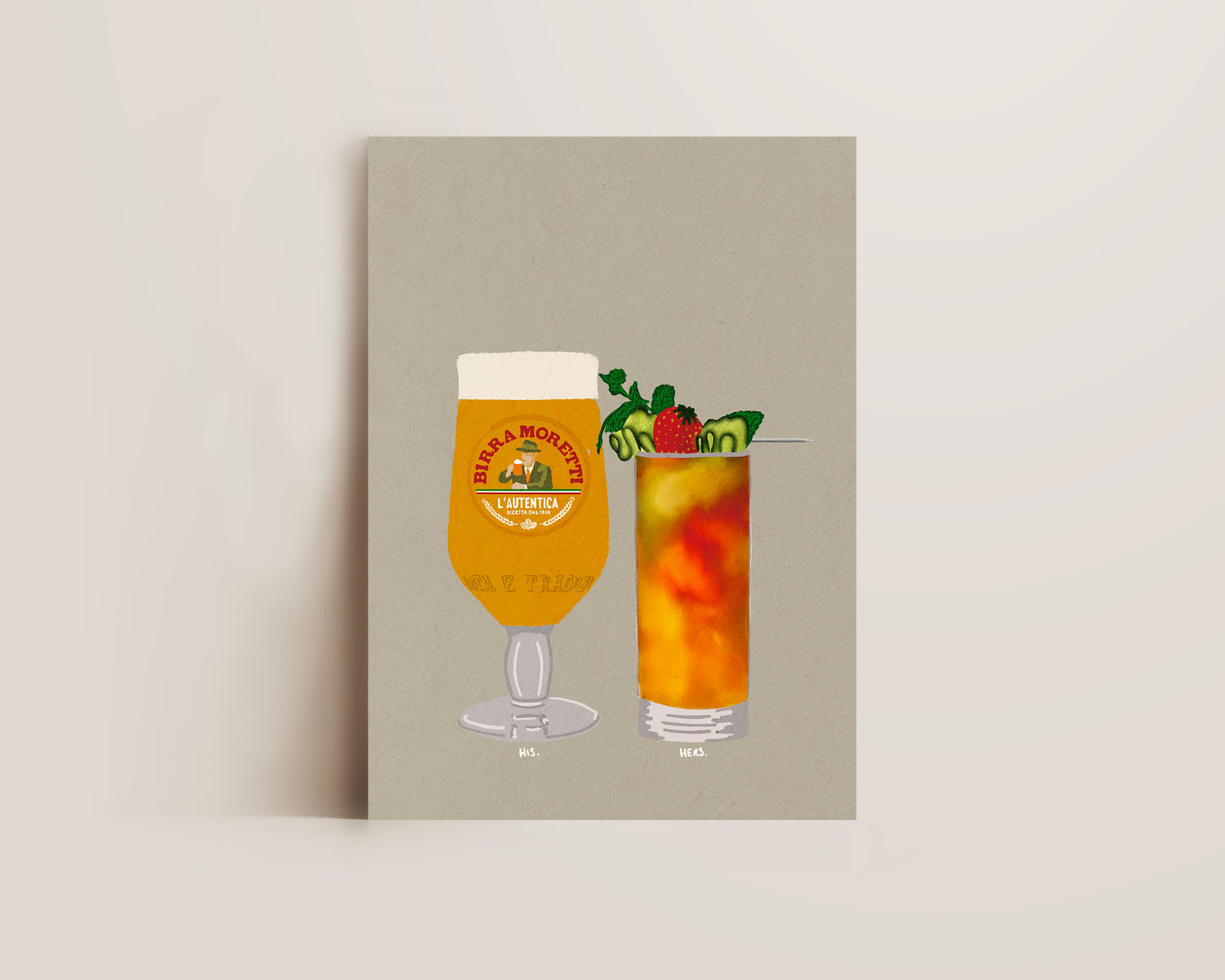 Moretti & Pimms Print