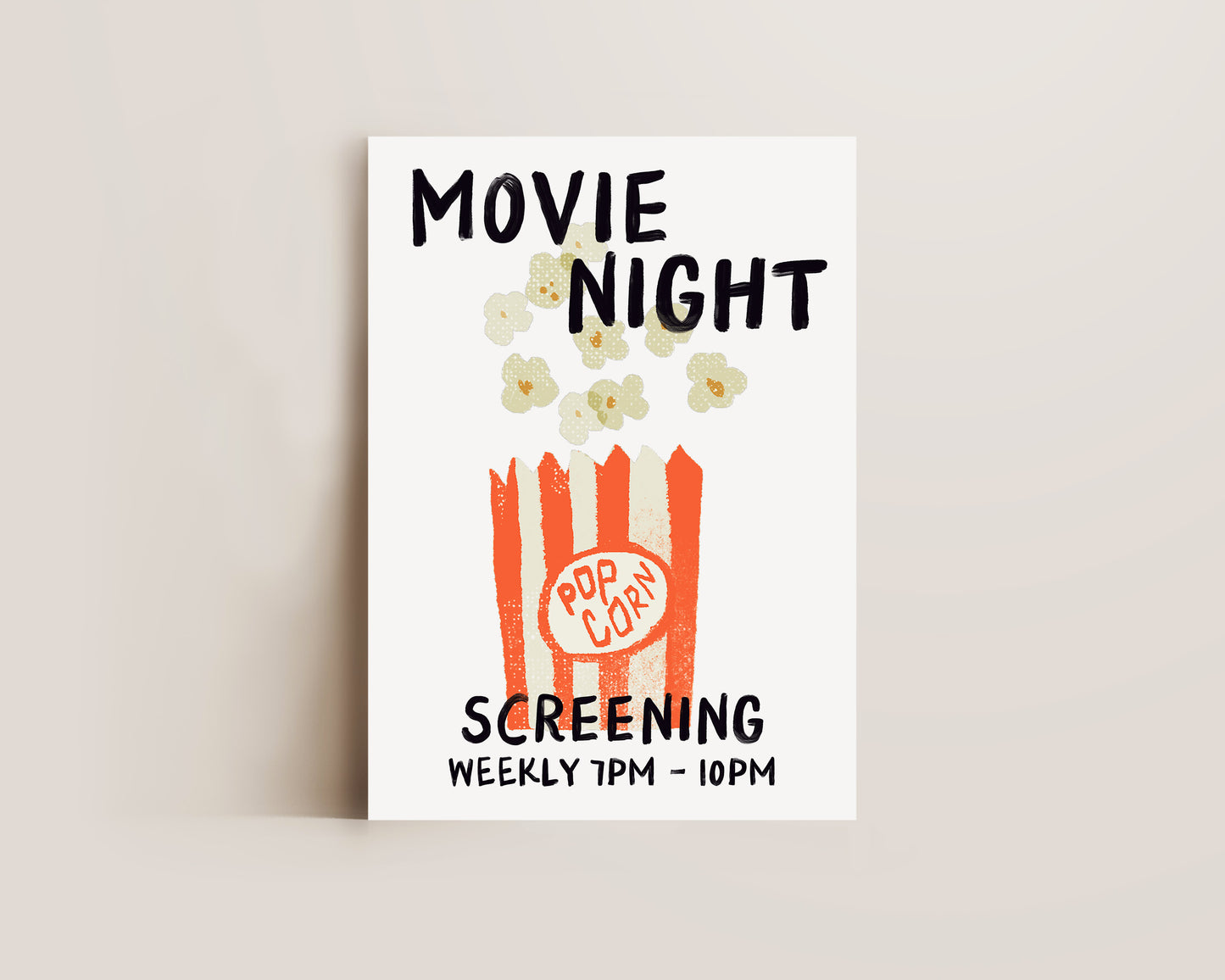 Movie Night Print
