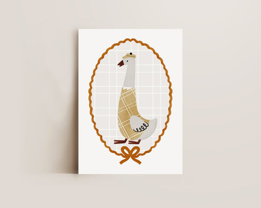 Mr Goose Print