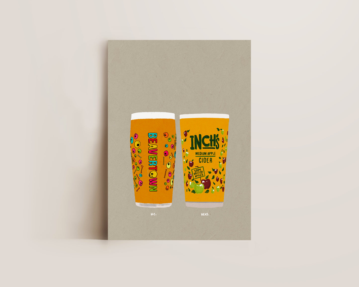 Neck Oil & Inch's Print