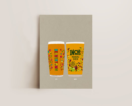 Neck Oil & Inch's Print