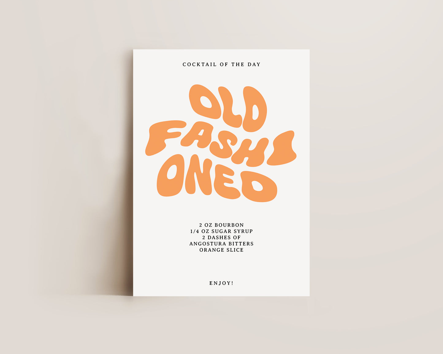 Old Fashioned Recipe Print