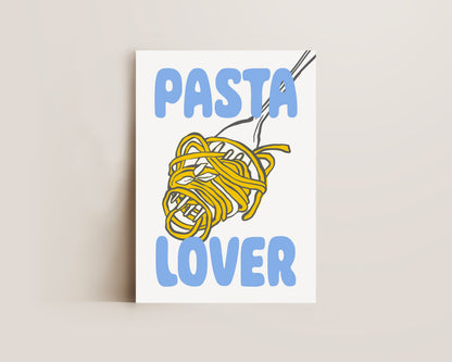 Pasta Lover Fork Print