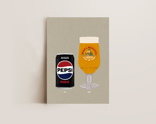 Pepsi Max & Moretti Print