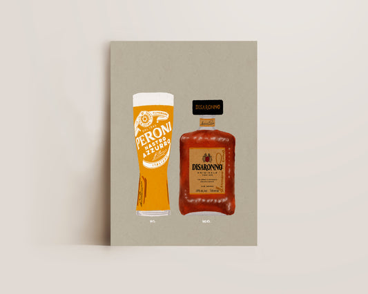 Peroni & Disaronno Print