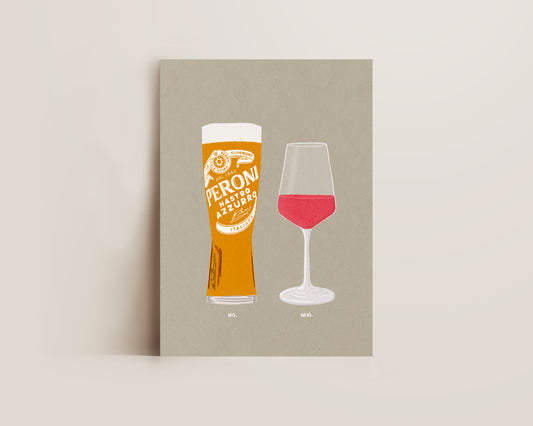 Peroni & Rose Print