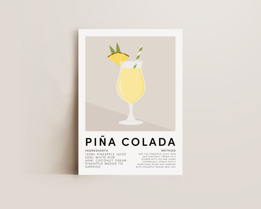 Pina Colada Print