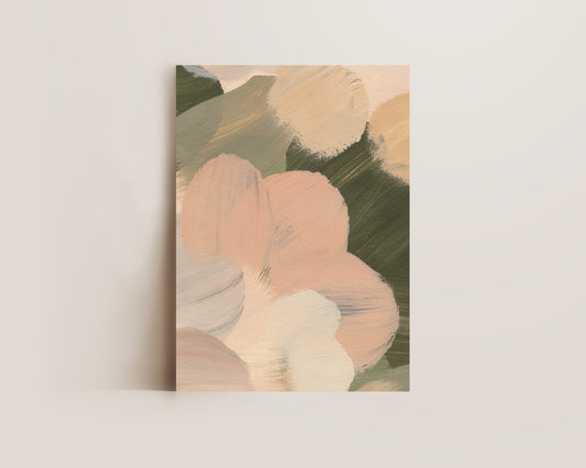 Pink & Green No. 2 Print