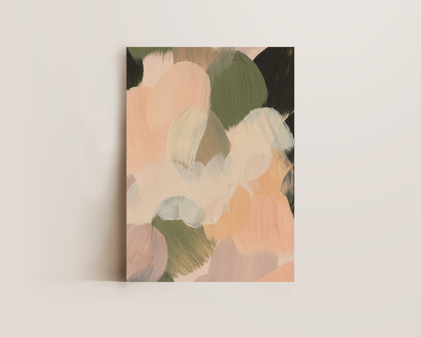 Pink & Green No. 3 Print