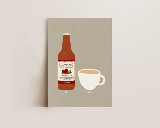 Rekorderlig & Cup of Tea Print