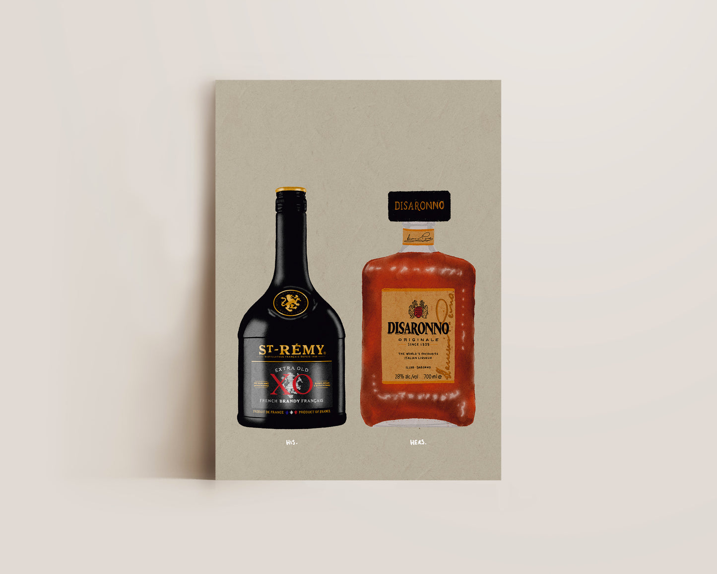 Remy XO & Disaronno Print