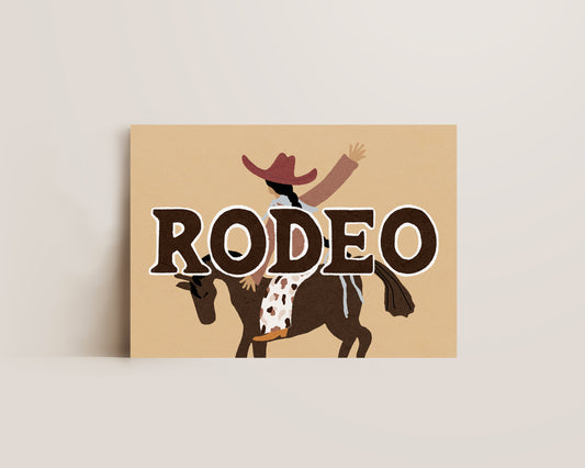Rodeo Print