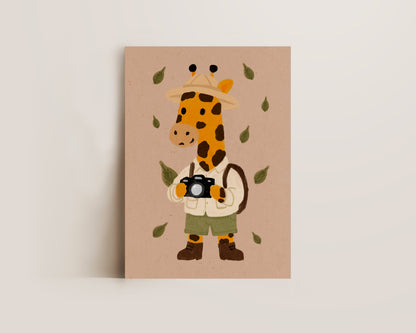 Safari Giraffe Print