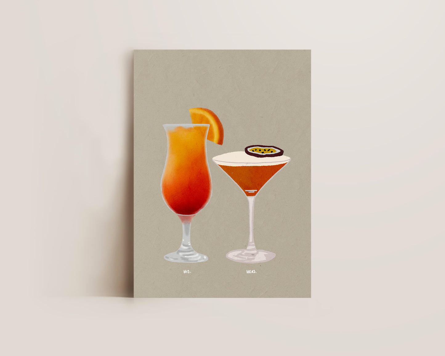 Sex On The Beach & Pornstar Martini Print